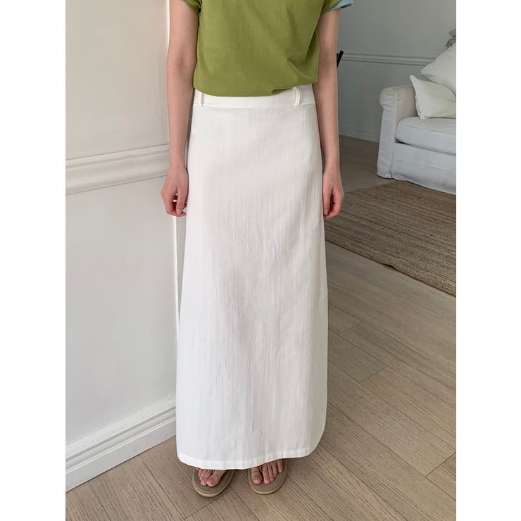 マキシリネンロングスカート 韓国ファッション | mood in seoul | 詳細画像13 