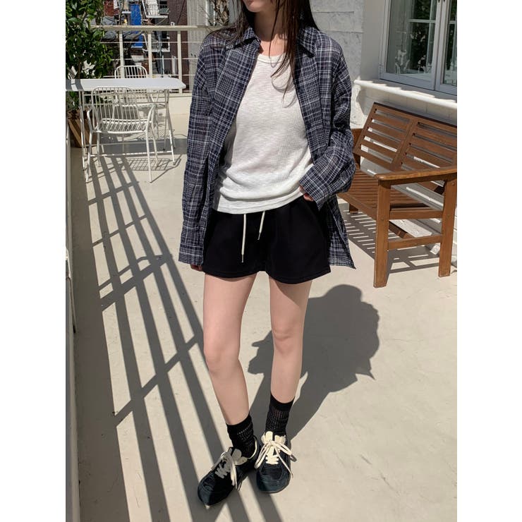 ビンテージチェックシャツ 韓国ファッション | mood in seoul | 詳細画像3 