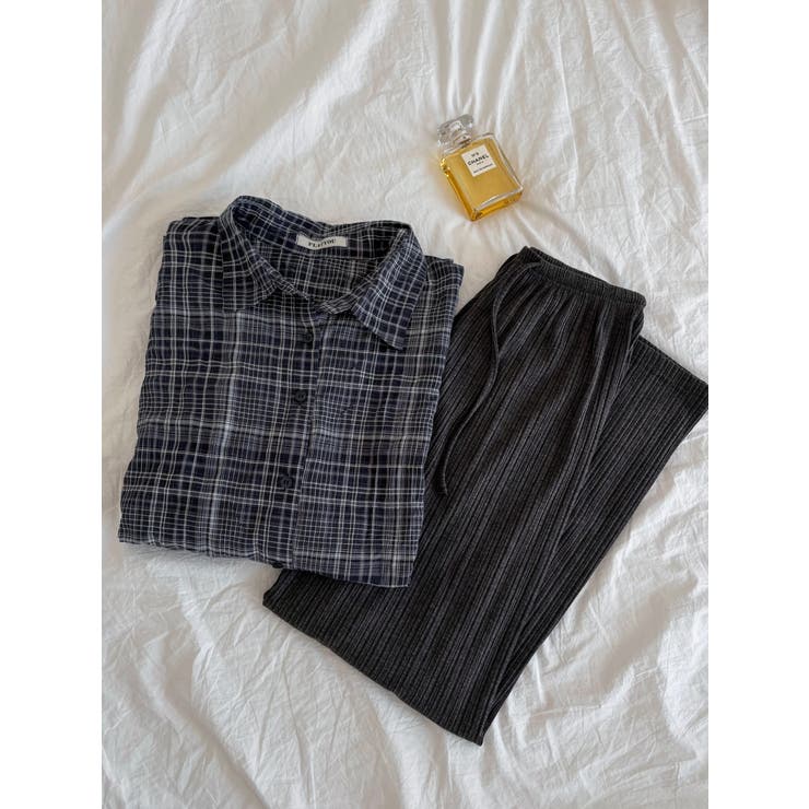 ビンテージチェックシャツ 韓国ファッション | mood in seoul | 詳細画像12 