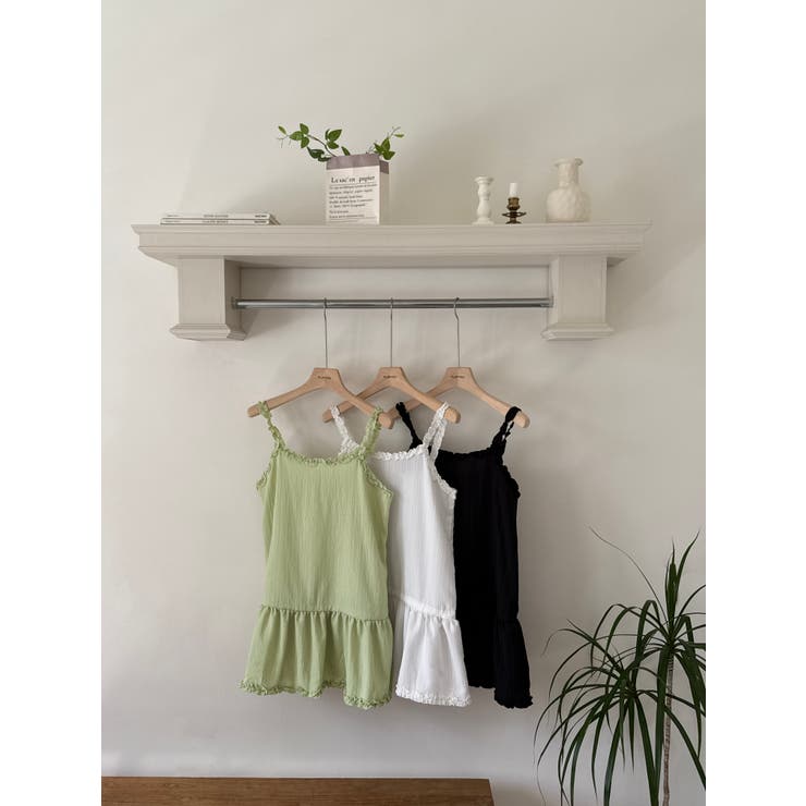 フリルキャミワンピ 韓国ファッション | mood in seoul | 詳細画像10 