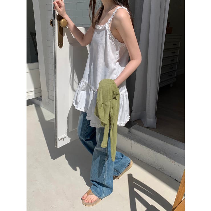 フリルキャミワンピ 韓国ファッション | mood in seoul | 詳細画像12 