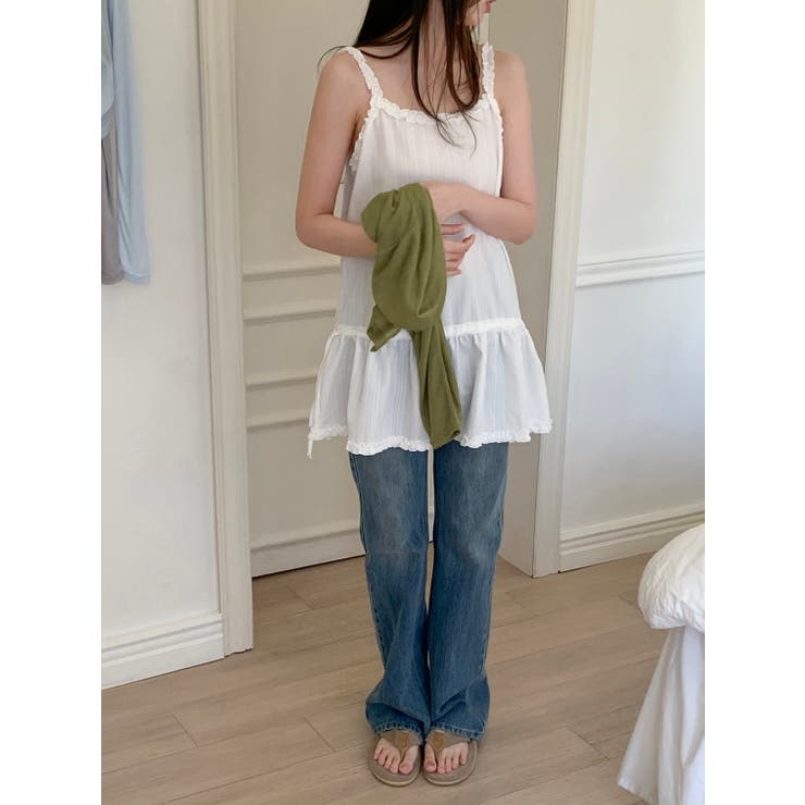 フリルキャミワンピ 韓国ファッション | mood in seoul | 詳細画像13 