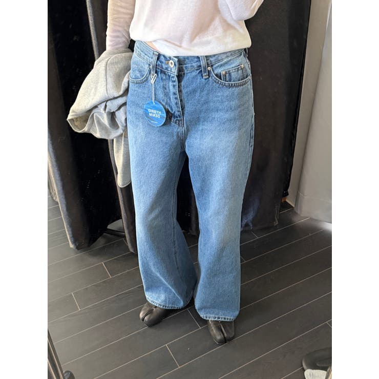 フレアデニムパンツ【ブルー】 韓国ファッション | mood in seoul | 詳細画像13 