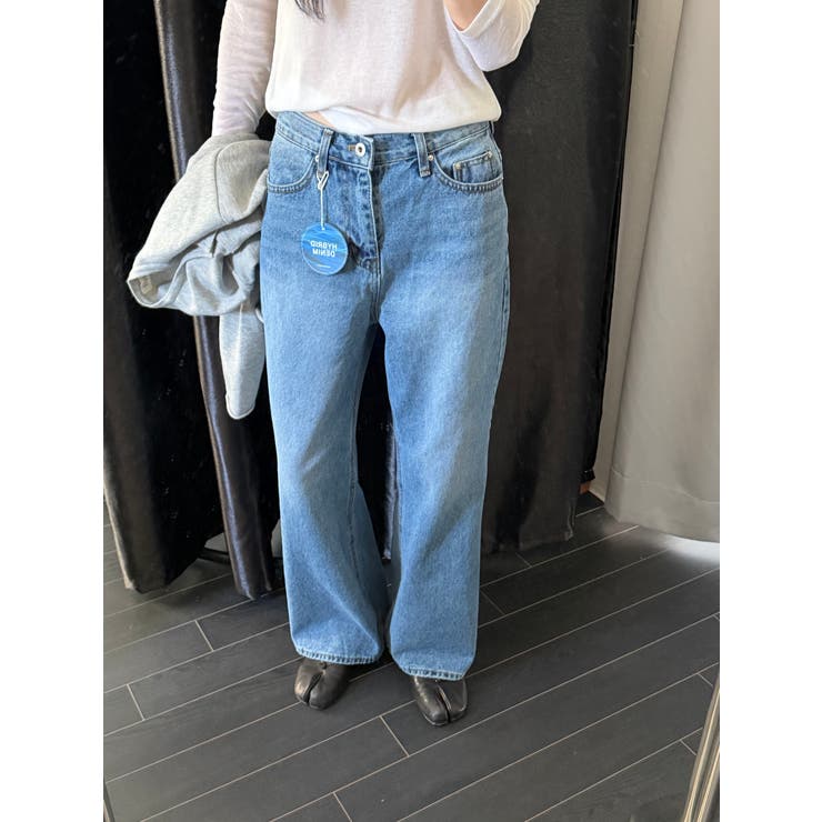 フレアデニムパンツ【ブルー】 韓国ファッション | mood in seoul | 詳細画像14 