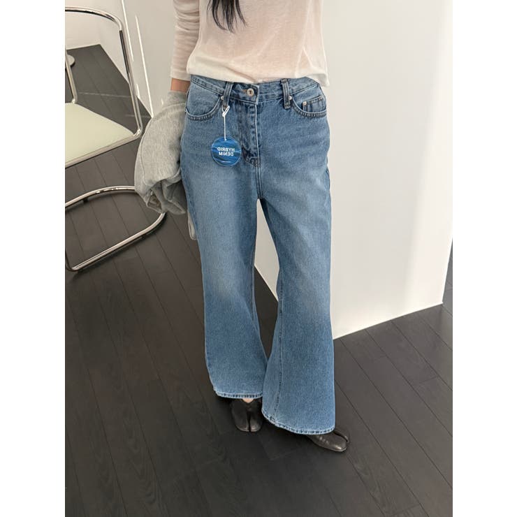 フレアデニムパンツ【ブルー】 韓国ファッション | mood in seoul | 詳細画像20 