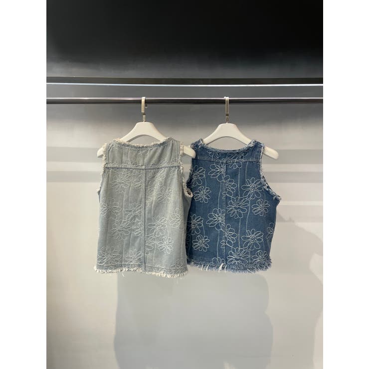 【セットアップ可】デイジーフラワートップス 韓国ファッション | mood in seoul | 詳細画像3 