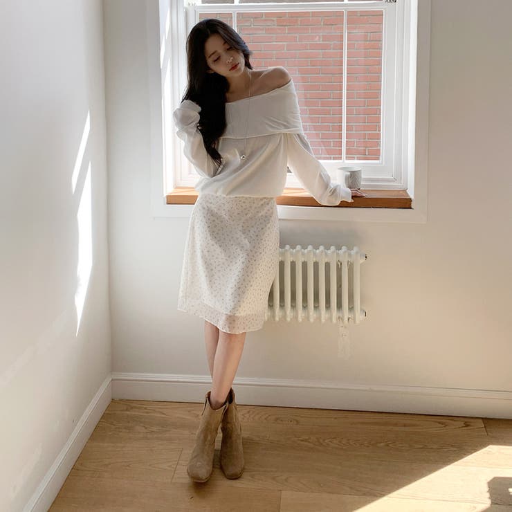 フラワーレーススカート 韓国ファッション | mood in seoul | 詳細画像5 