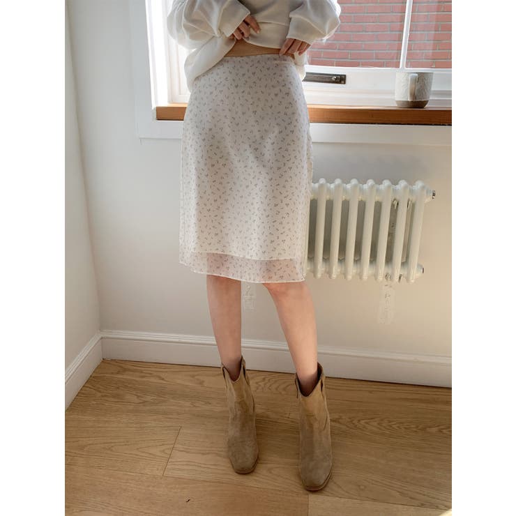 フラワーレーススカート 韓国ファッション | mood in seoul | 詳細画像16 