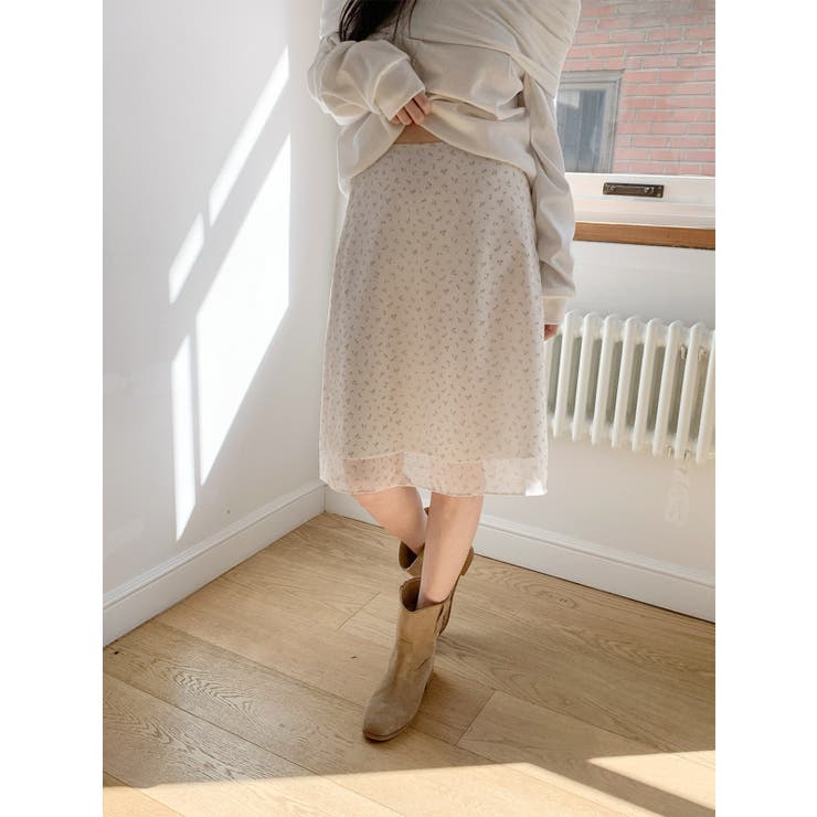 フラワーレーススカート 韓国ファッション | mood in seoul | 詳細画像17 