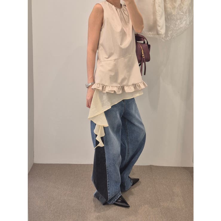 フリルトップス 韓国ファッション | mood in seoul | 詳細画像3 