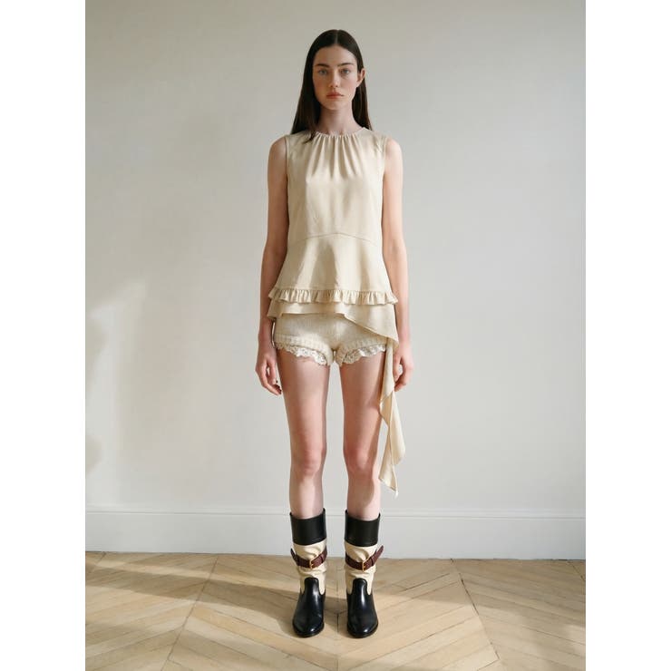 フリルトップス 韓国ファッション | mood in seoul | 詳細画像4 