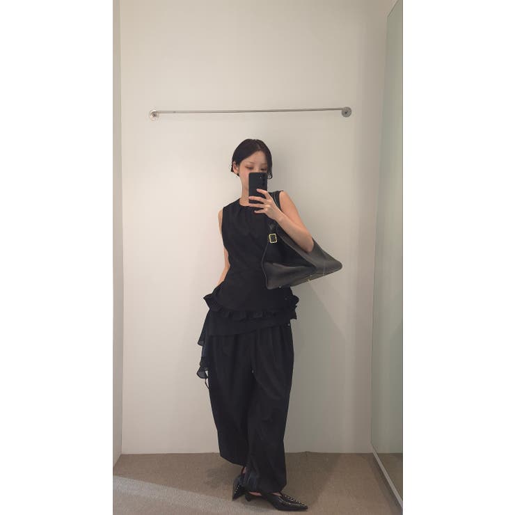 フリルトップス 韓国ファッション | mood in seoul | 詳細画像5 