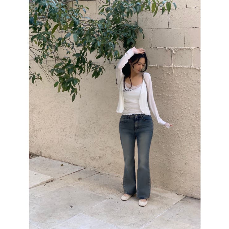 バレエコアメッシュカーディガンセット 韓国ファッション | mood in seoul | 詳細画像18 