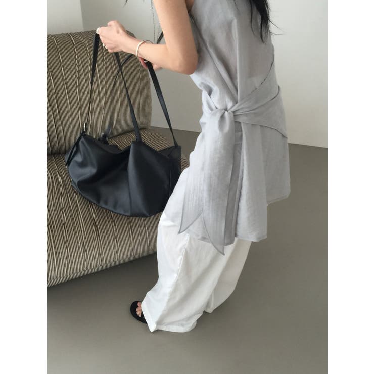 スカーフレイヤードワンピース 韓国ファッション | mood in seoul | 詳細画像7 