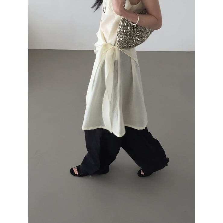 スカーフレイヤードワンピース 韓国ファッション | mood in seoul | 詳細画像17 