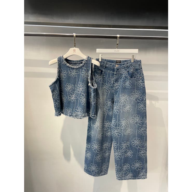 【セットアップ可】デイジーフラワーパンツ 韓国ファッション | mood in seoul | 詳細画像7 