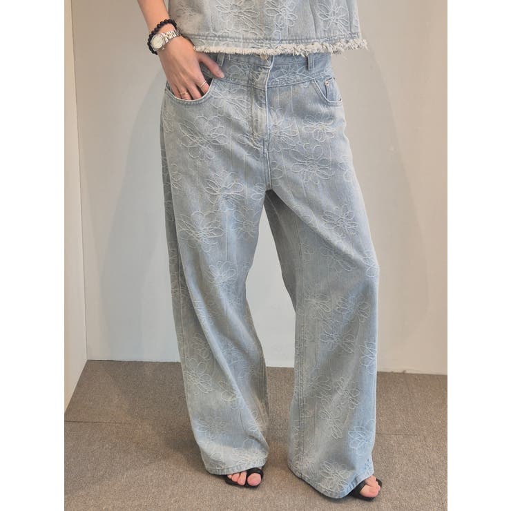 【セットアップ可】デイジーフラワーパンツ 韓国ファッション | mood in seoul | 詳細画像8 