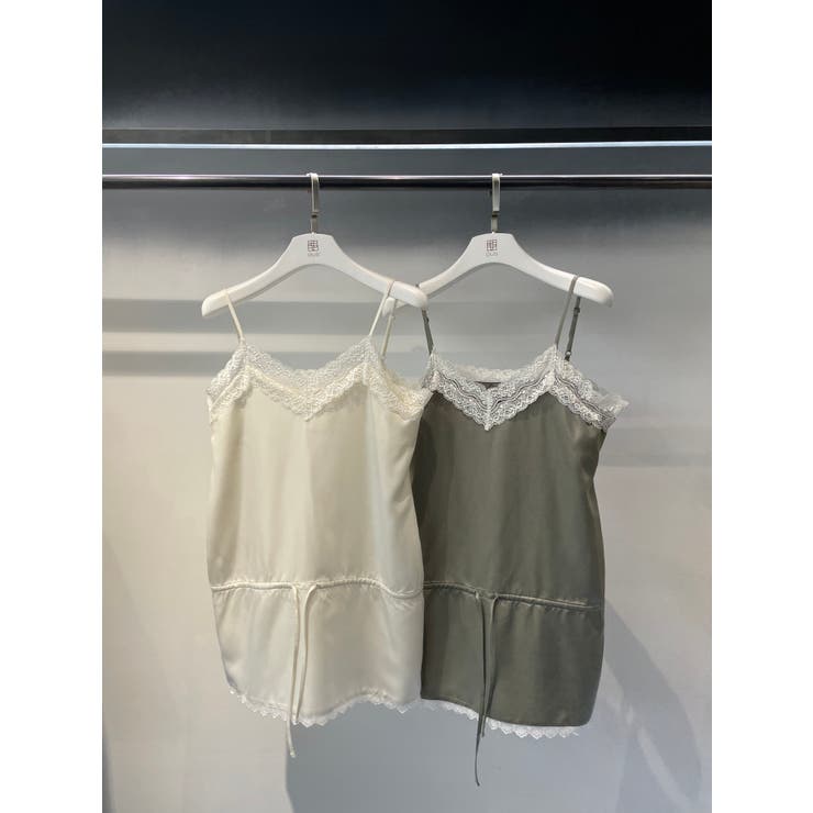 ウエスト絞りレーストップ 韓国ファッション | mood in seoul | 詳細画像2 