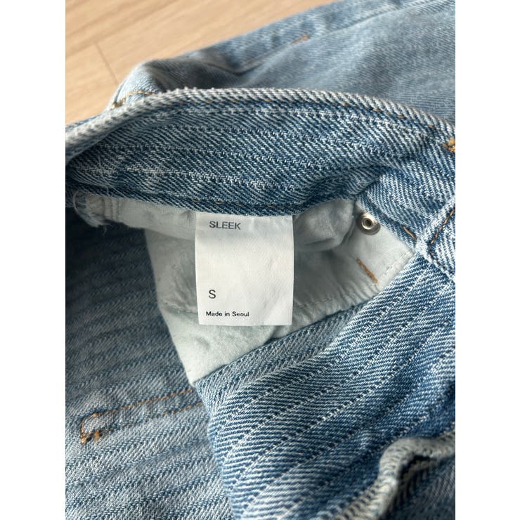 ストライプデニムパンツ 韓国ファッション | mood in seoul | 詳細画像12 