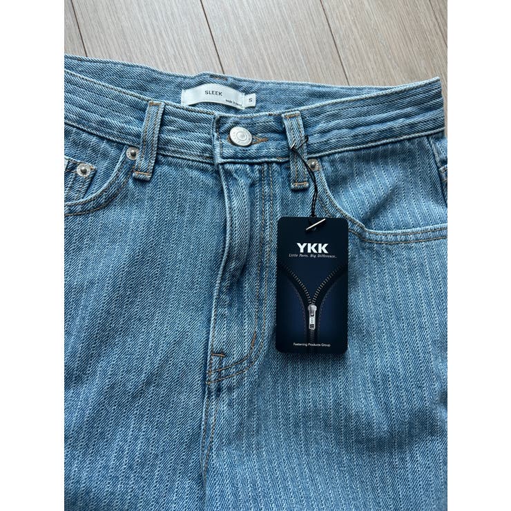 ストライプデニムパンツ 韓国ファッション | mood in seoul | 詳細画像13 