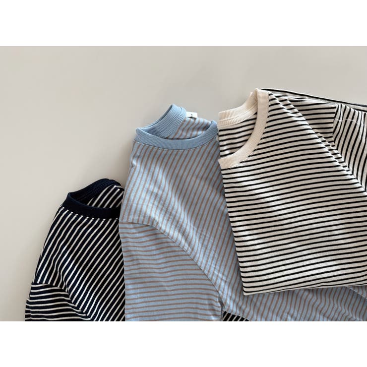 ベーシックボーダーTシャツ 韓国ファッション | mood in seoul | 詳細画像25 