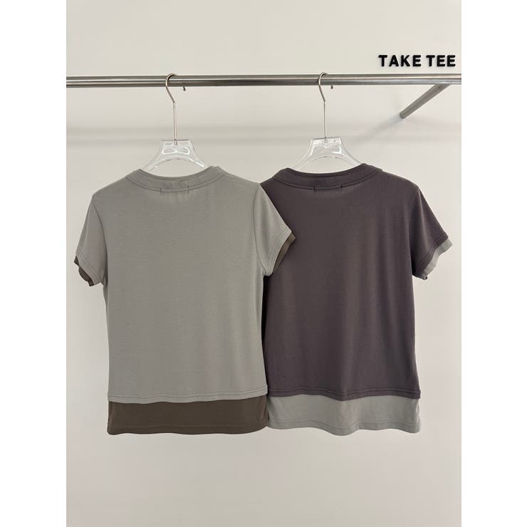 マイルドレイヤードＴシャツ　韓国ファッション | mood in seoul | 詳細画像14 