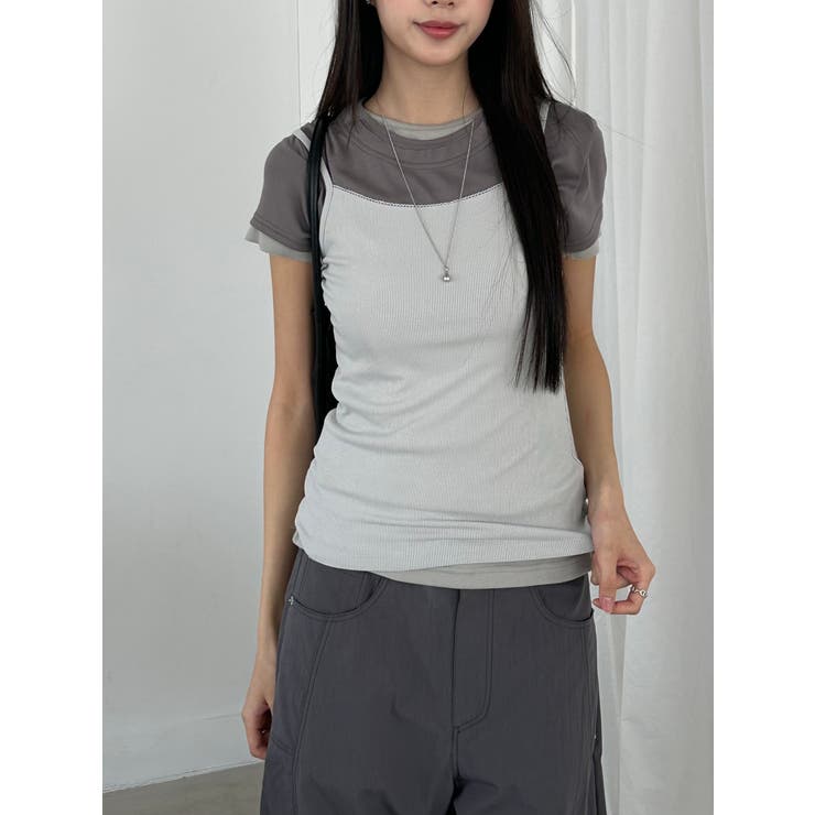 マイルドレイヤードＴシャツ　韓国ファッション | mood in seoul | 詳細画像13 