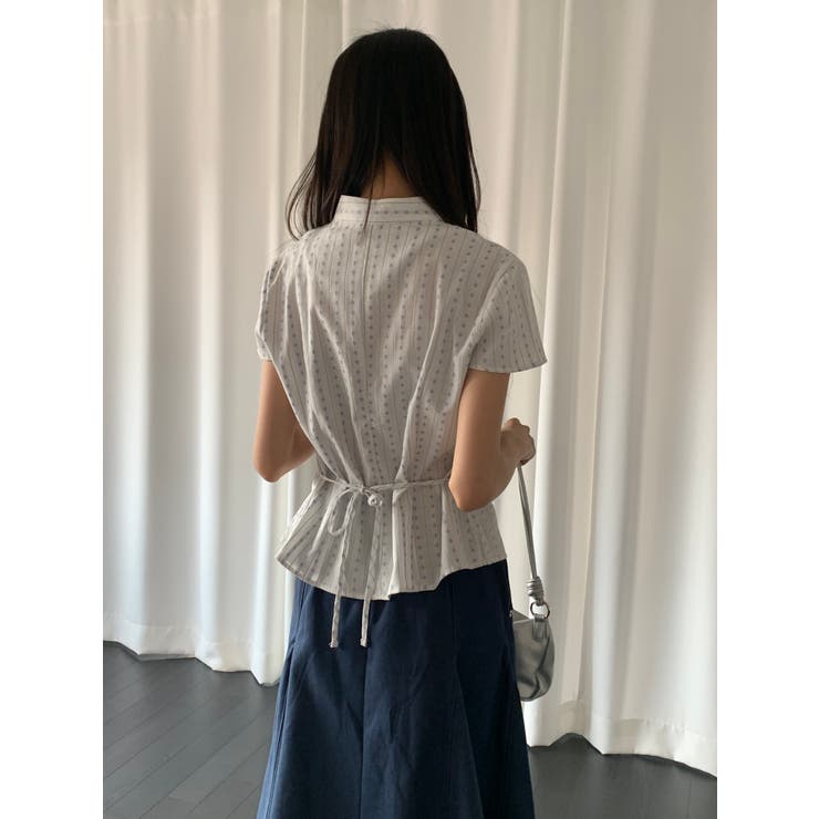 フラワー刺繍トップス　韓国ファッション | mood in seoul | 詳細画像5 