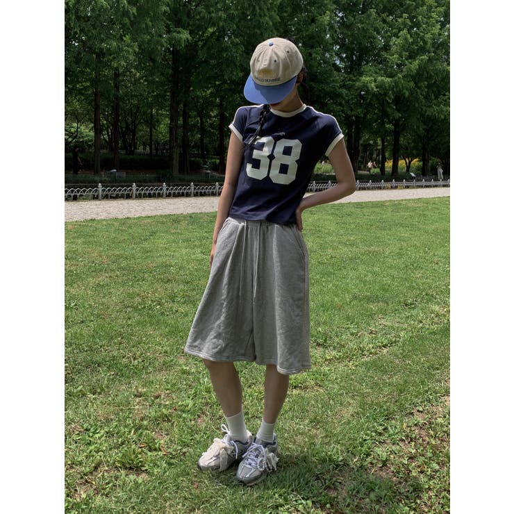 38ロゴTシャツ　韓国ファッション | mood in seoul | 詳細画像3 