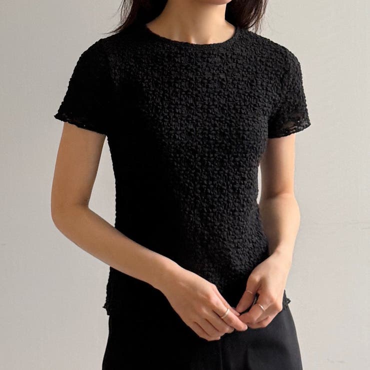 デイジーレースＴシャツ　韓国ファッション | mood in seoul | 詳細画像8 