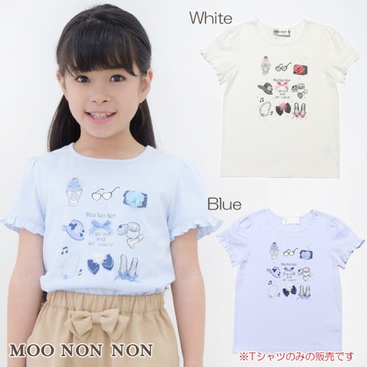 子供服 女の子 Tシャツ 品番 Nonk Moononnon ムーノンノン のキッズファッション通販 Shoplist ショップリスト