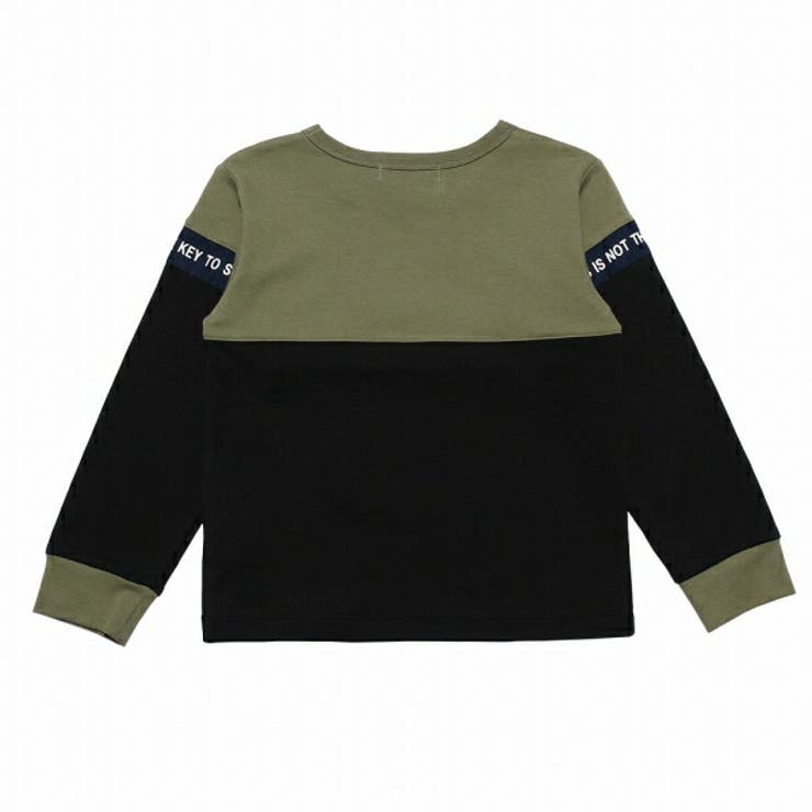 普段着通学着長袖デザイン文字入りTシャツ綿１００％