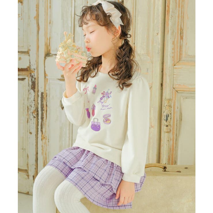 子供服 女の子 キュロット [品番：NONK0002339]｜moononnon（ムーノンノン）のキッズファッション通販｜SHOPLIST（ショップリスト）