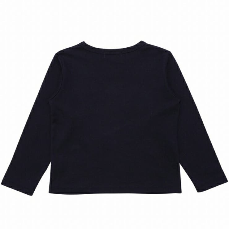 子供服 男の子 Tシャツ 秋冬 長袖 男児 おとこのこ ボーイズ ベビー 子ども こども服 キッズ 電車 乗り物 プリント 長そで カットソー レッド ネイビー