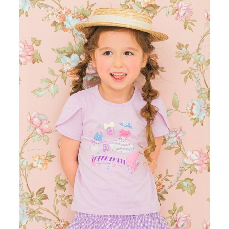 子供服 女の子 Tシャツ[品番：NONK0002277]｜moononnon