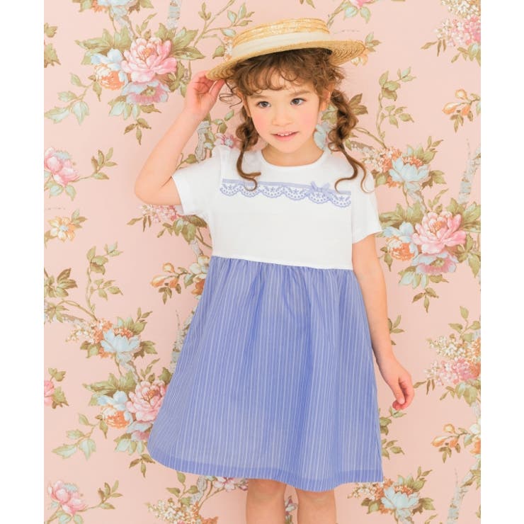 MOONONNON むーのんのん 子供服 女の子 ワンピース ジャンパー