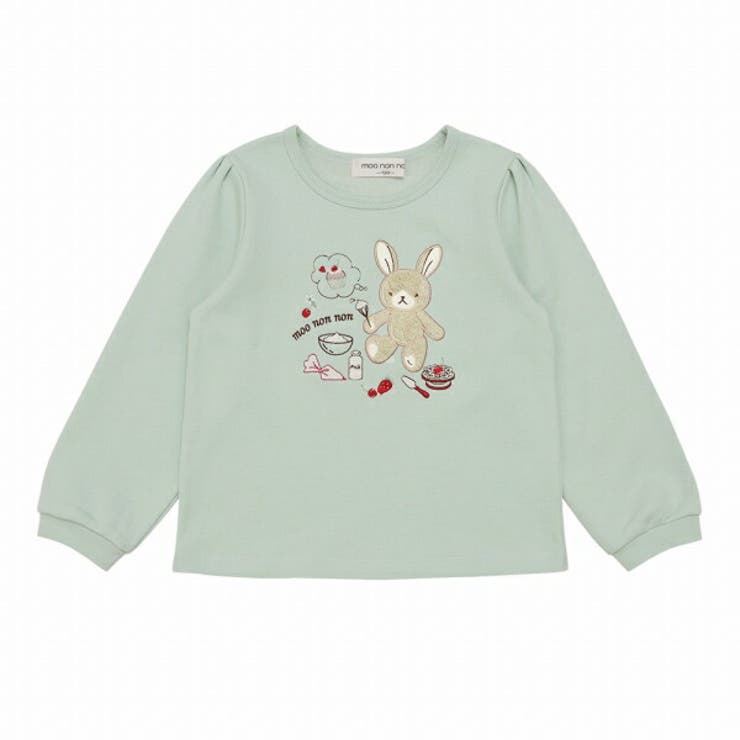 グリーン(08) | 子供服 女の子 トレーナー | moononnon