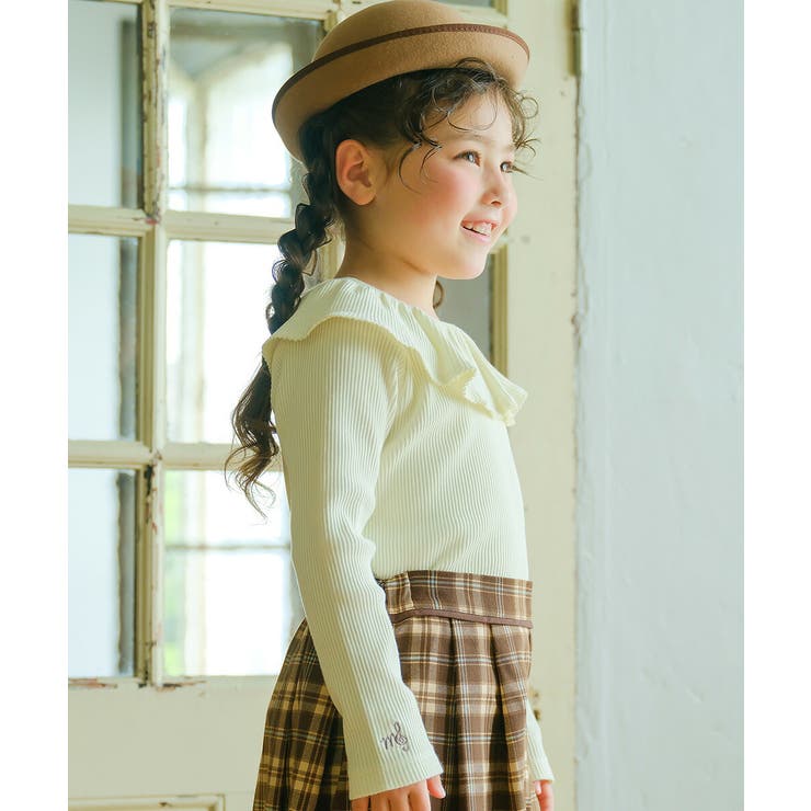 オフホワイト(11) | 子供服 女の子 Tシャツ | moononnon