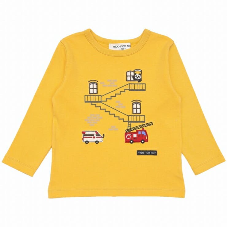 イエロー(04) | 子供服 男の子 Tシャツ | moononnon
