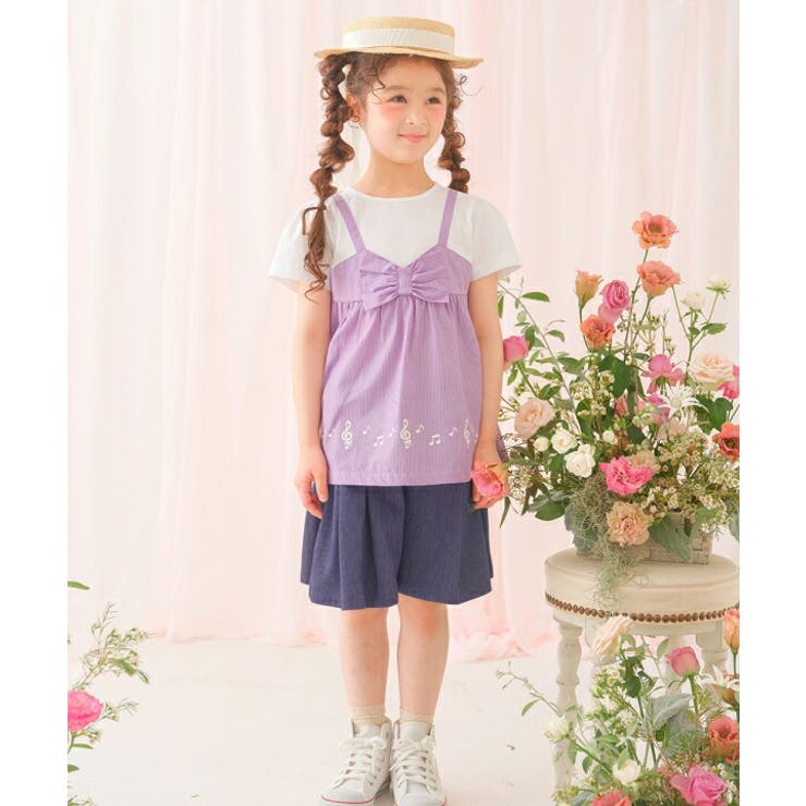 子供服 女の子 キュロットパンツ | moononnon | 詳細画像3 