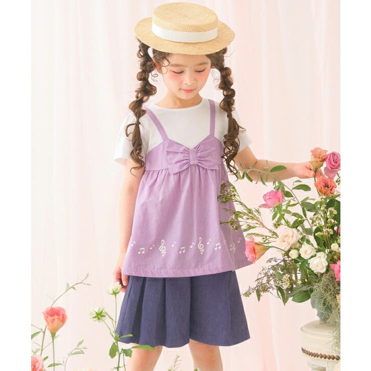 子供服 女の子 キュロットパンツ | moononnon | 詳細画像4 