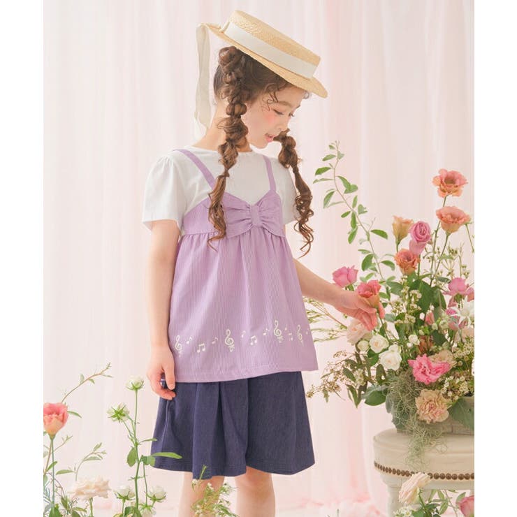 子供服 女の子 キュロットパンツ | moononnon | 詳細画像6 