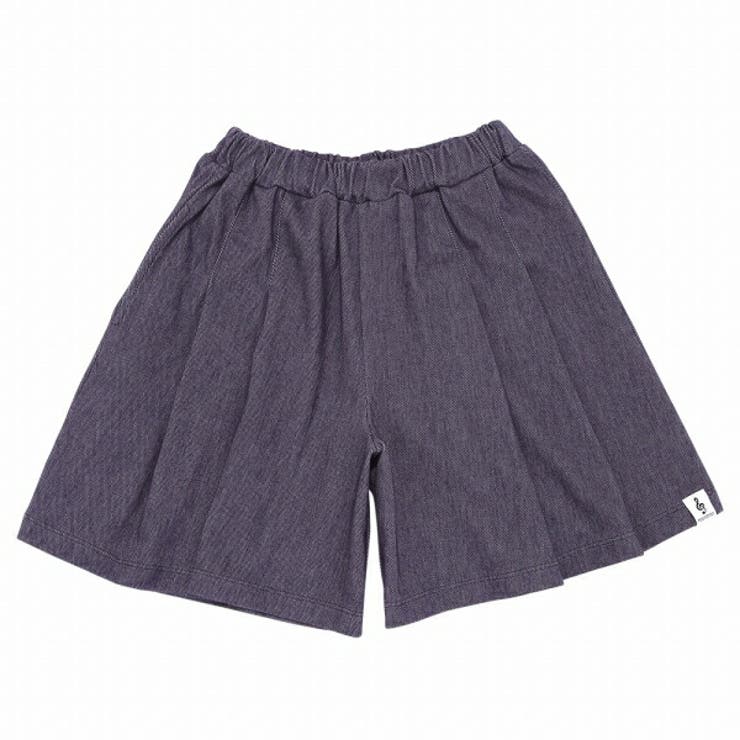 ネイビー(06) | 子供服 女の子 キュロットパンツ | moononnon