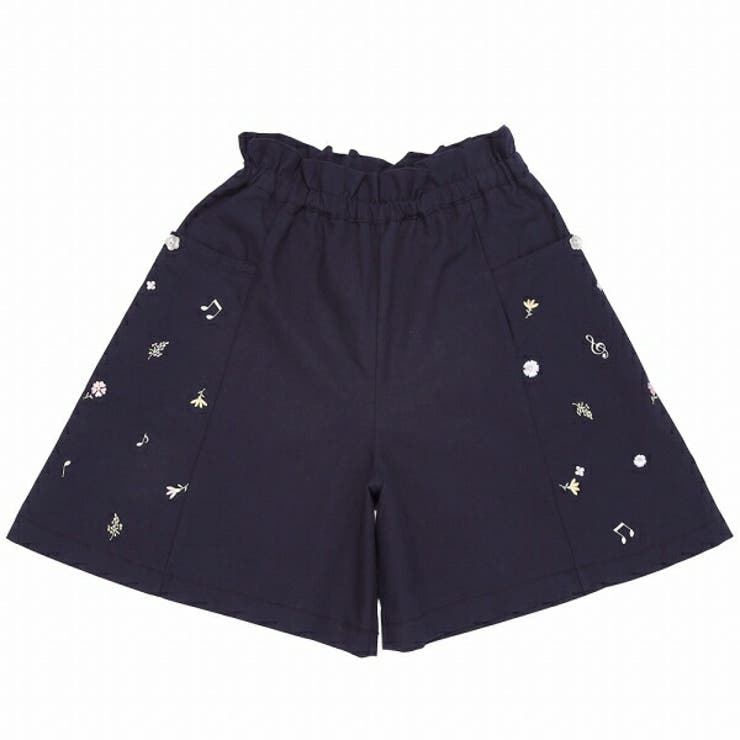 ネイビー(06) | 子供服 女の子 キュロット | moononnon