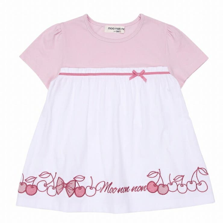 ピンク(02) | 子供服 女の子 Tシャツ | moononnon