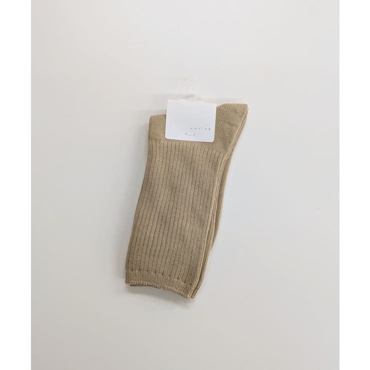 BEG1 | カラフルリブSOX | RETRO GIRL