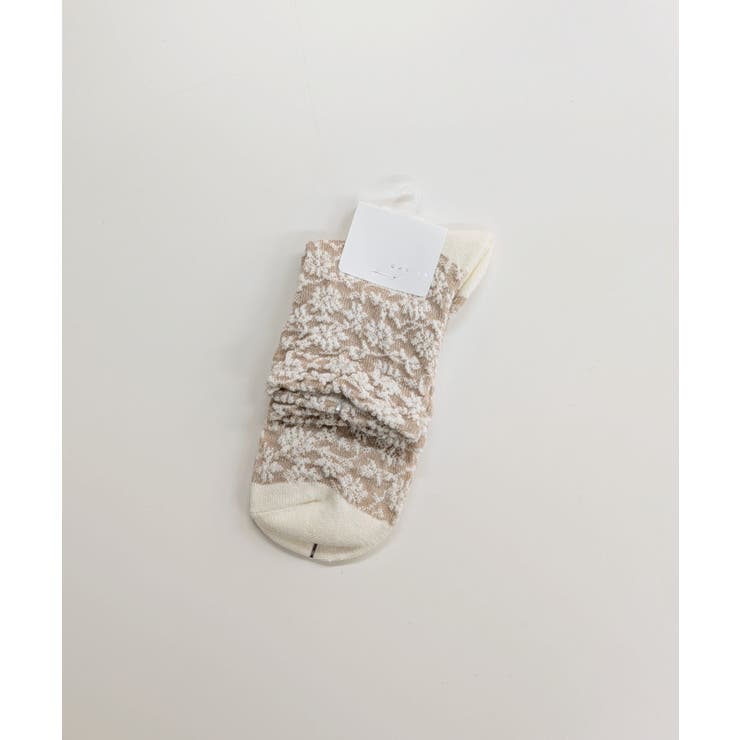WHT2 | 小花フロートSOX | RETRO GIRL