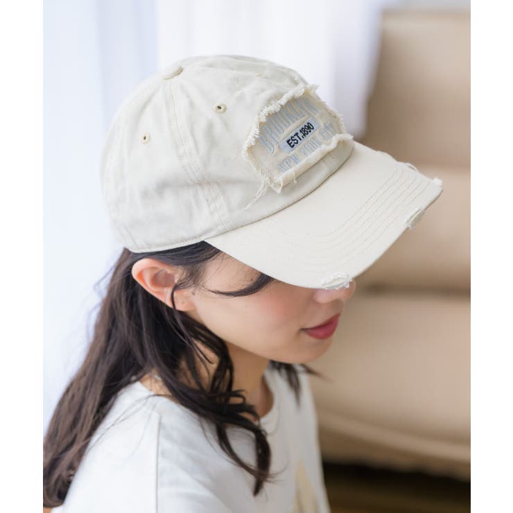 BEG1 | レターワッペンキャップ | RETRO GIRL