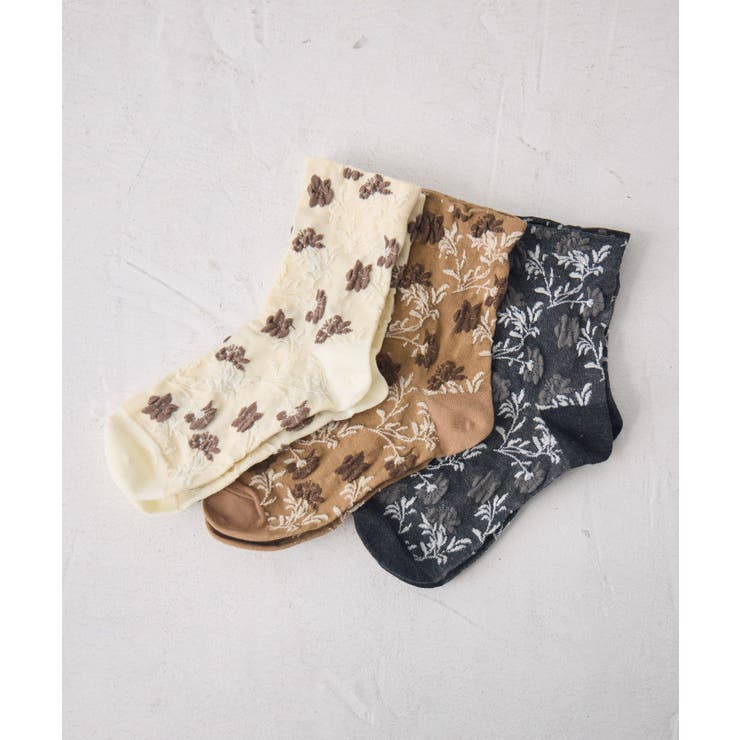 フロートフラワーソックス | RETRO GIRL | 詳細画像2 