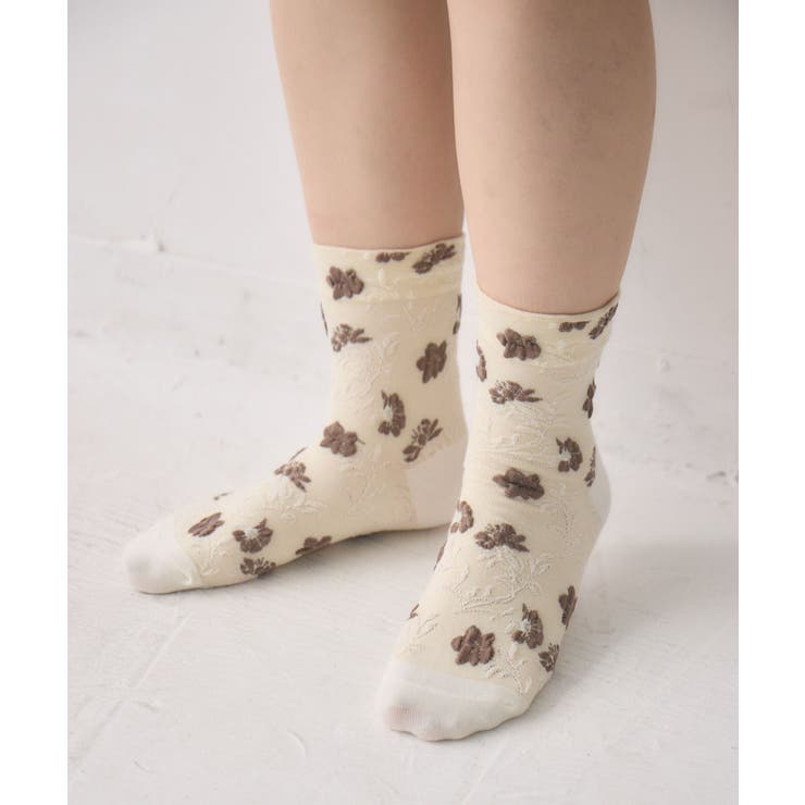 フロートフラワーソックス | RETRO GIRL | 詳細画像3 